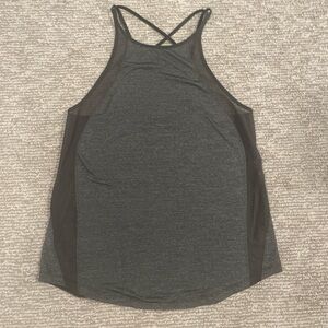 Lululemon Run Off-Route Tank in Heather Camo Green/Camo Green